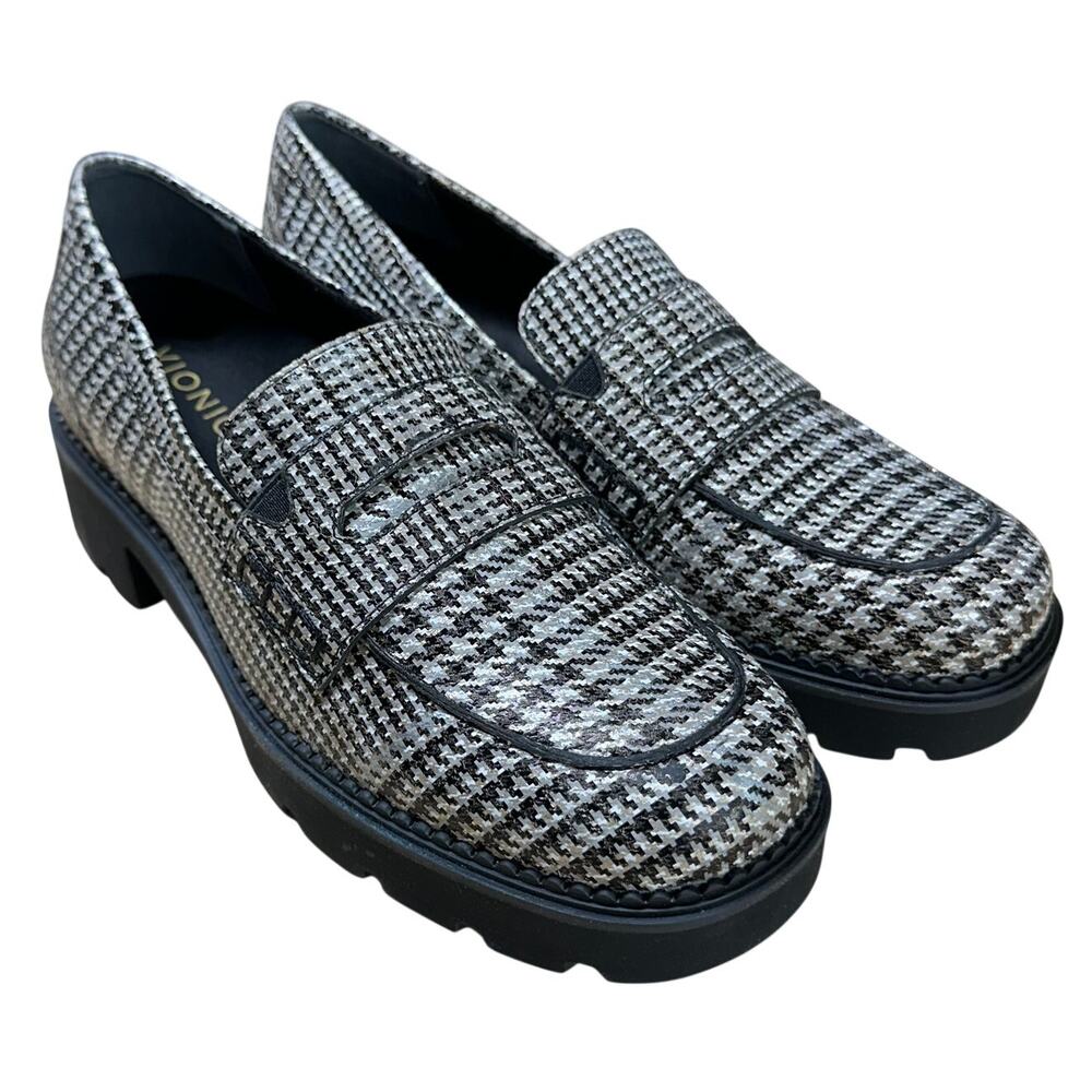 Vionic Fillmore Women's Comfortable Slip On Loafer Black/White Size 9M NIB